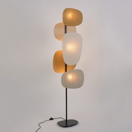 Bildschirm 70er Jahre Stehlampe
