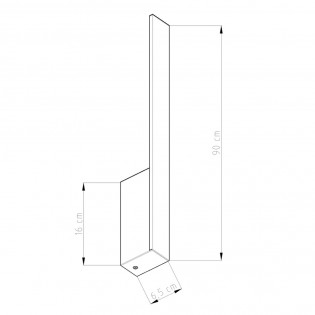 Wall lamp Led Lahti (20W) III