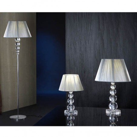 Table lamp Mercury small Transparent