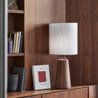 Table Lamp Mokuzaï L White