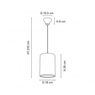 Ceiling Lamp Cosiness D18