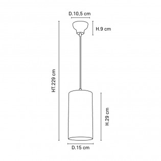 Ceiling Lamp Cosiness D15