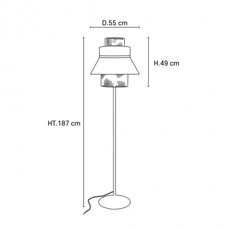 Outdoor Floor Lamp Singapour