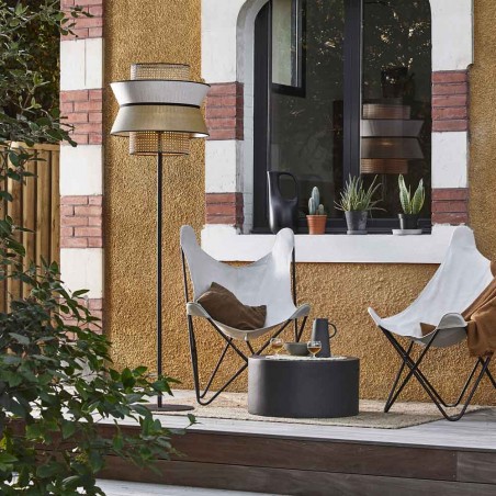 Outdoor Floor Lamp Singapour Double