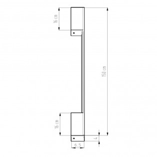 Wall lamp Led Sappo (25W)