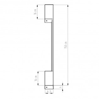 Wall lamp Led Sappo (25W) III