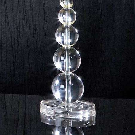 Table lamp Mercury small Transparent