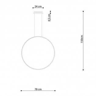 Pendant lamp Led Rio (50W) III