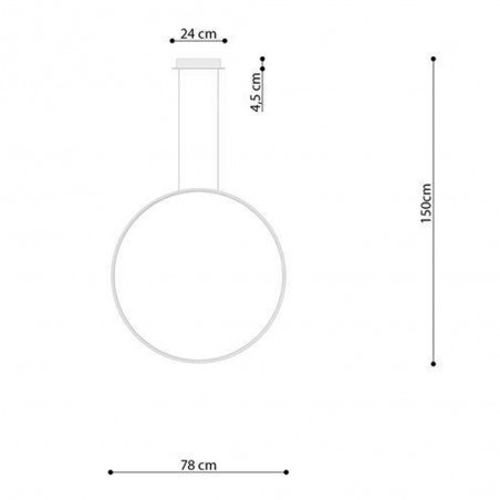 Pendant lamp Led Rio (50W) III