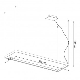 Hängeleuchte Led Tuula (50W)