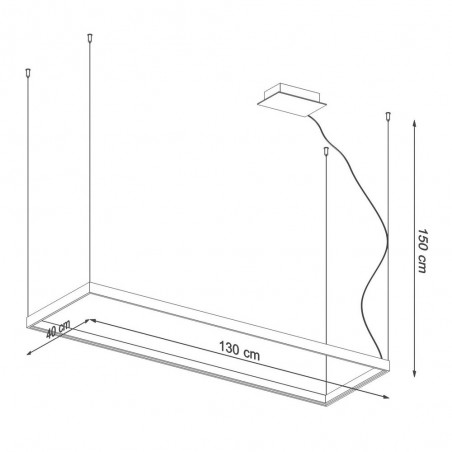 Hängeleuchte Led Tuula (50W)