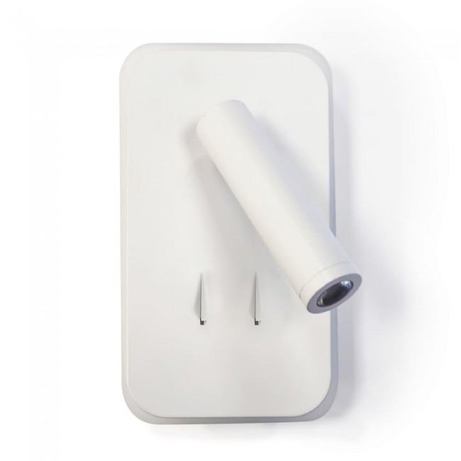 Aplique con lector LED Geria (11W+3W)