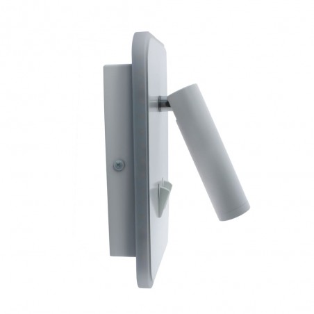 Aplique con lector LED Geria (11W+3W)
