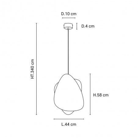 Ceiling Lamp Screen Cannage S