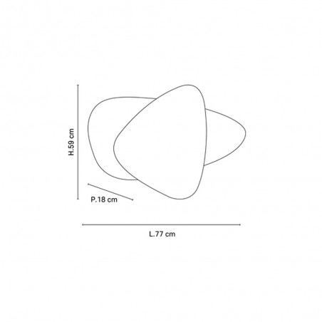 Aplique de pared Screen Cannage Natural (2 luces)