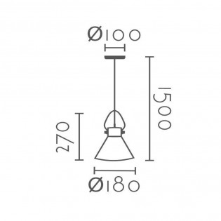 Ceiling lamp Serreta