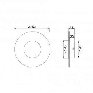 Aplique de pared Jewel (12W)
