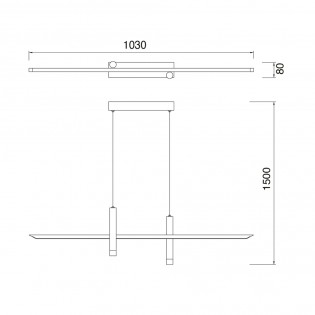 Lámpara de techo LED Esparta (30W)
