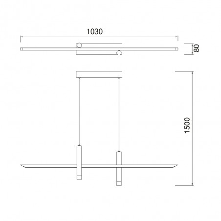 Lámpara de techo LED Esparta (30W)
