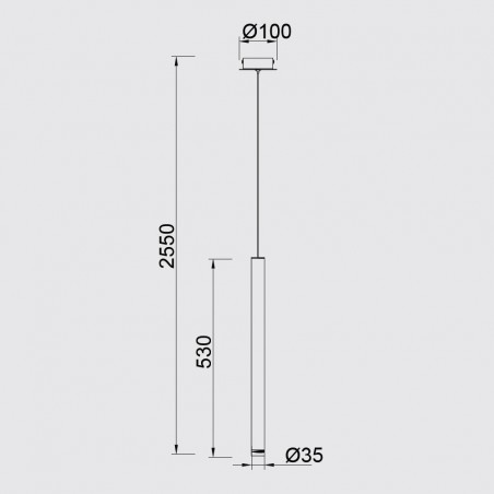 Lámpara de techo LED Cala (6W)