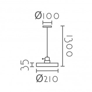 Ceiling lamp Petrel