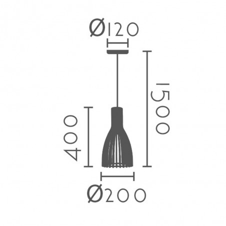 Ceiling lamp Casiopea