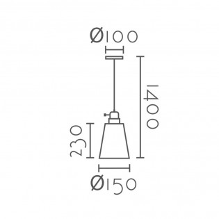 Ceiling lamp Petrel II