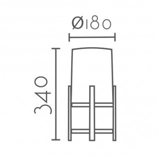 Table lamp Drago