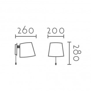 Wall lamp Ampelis