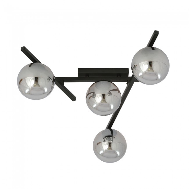 Ceiling Flush Lamp Tramas Graphite (4 lights)