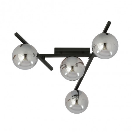 Ceiling Flush Lamp Tramas Graphite (4 lights)