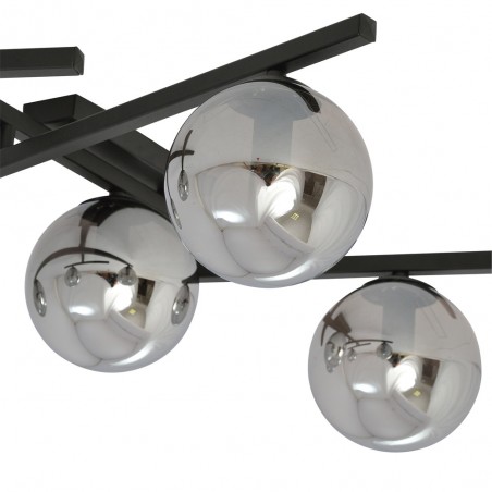 Ceiling Flush Lamp Tramas Graphite (4 lights)