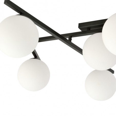 Ceiling Flush Lamp Tramas Opal (4 lights)