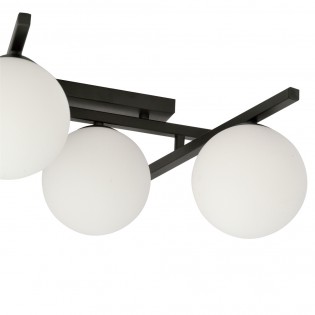 Ceiling Flush Lamp Tramas Opal (4 lights)