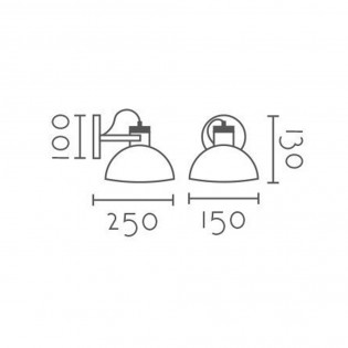 Wall lamp Serin