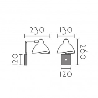Wall lamp Serin II