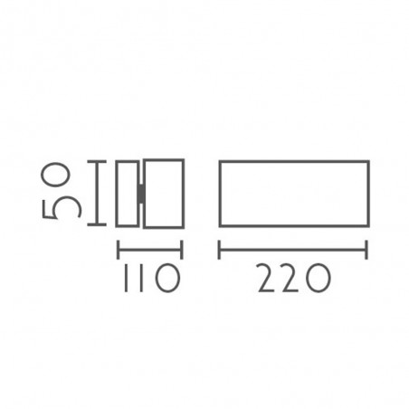 Wall lamp Led Zenaida (6W)