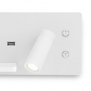Wall lamp Led Sinsonte (3W+5W)