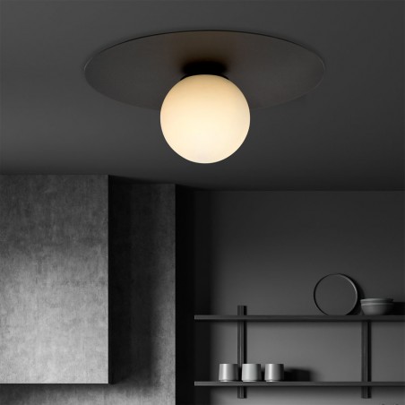 Ceiling Flush Lamp Ícaro Opal (1 light)