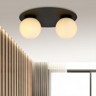 Icaro Opal Deckenleuchte (2 Leuchten)