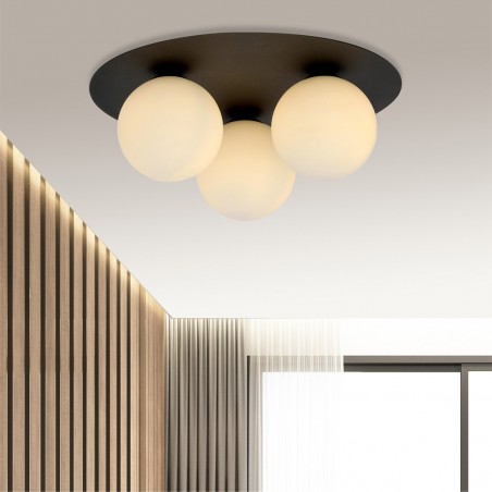 Icaro Opal Deckenleuchte (3 Leuchten)