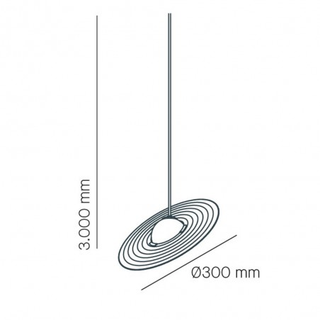 Symphony 30 Deckenleuchte