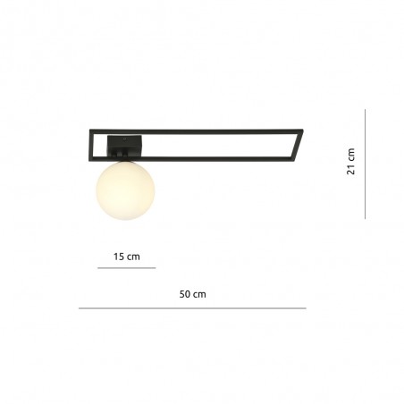 Ceiling Flugh Lamp Merli II