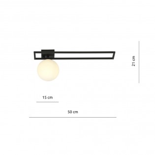 Ceiling Flugh Lamp Merli III