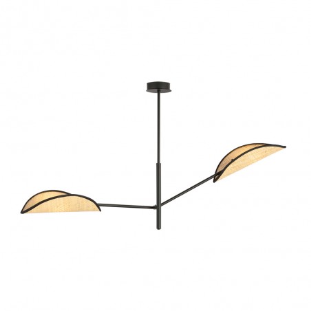 Cano Rattan Deckenleuchte (2 Leuchten)