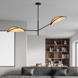 Ceiling Lamp Cano Rattan (2 lights)