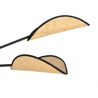 Cano Rattan Deckenleuchte (4 Leuchten)