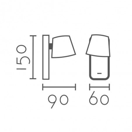 Wall lamp Led Aselo (5W)