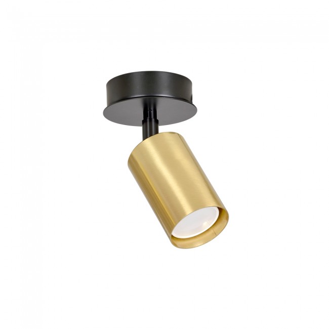 Adjustable Ceiling Spotlight Tao Black/Gold