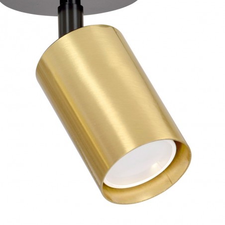 Spotlights Track Lamp Tao Black/Gold (2 lights)